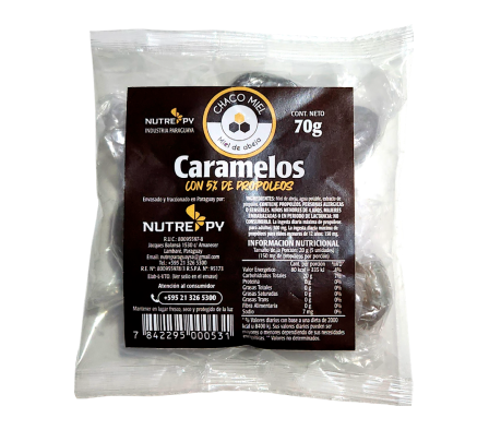 Caramelos con 5% de Propóleo